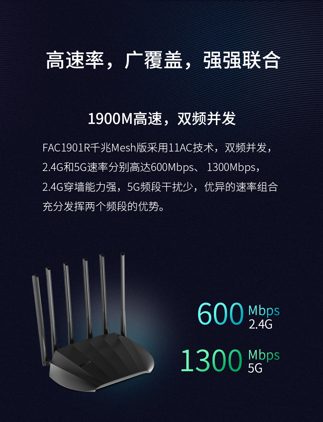 FAC1901R千兆Mesh版